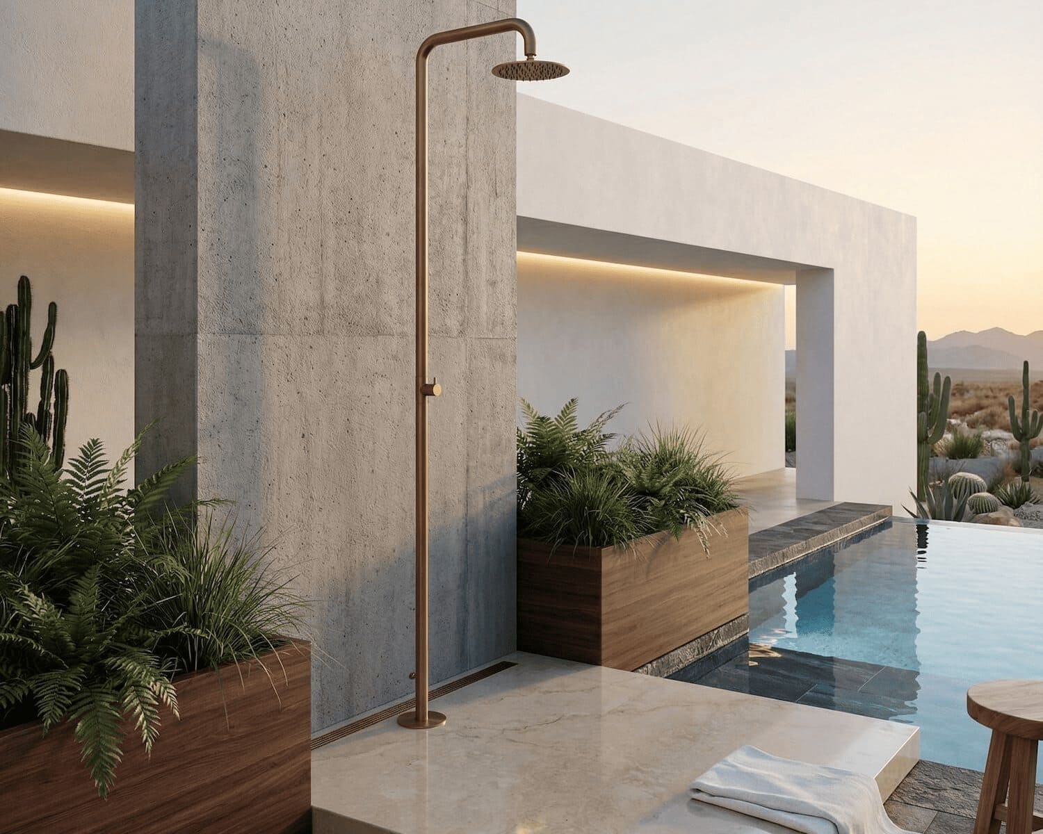 Ducha Exterior para Piscina - PS Water